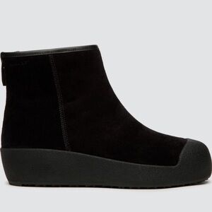🧵 Bally🧵 curling boots women Guard III black suede size 38